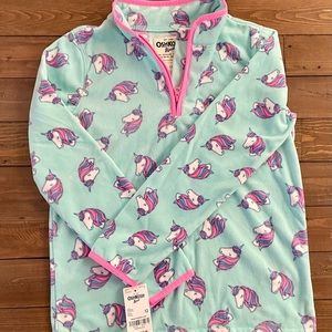 Oshkosh B’gosh - Girls size 12 Fleece Pullover